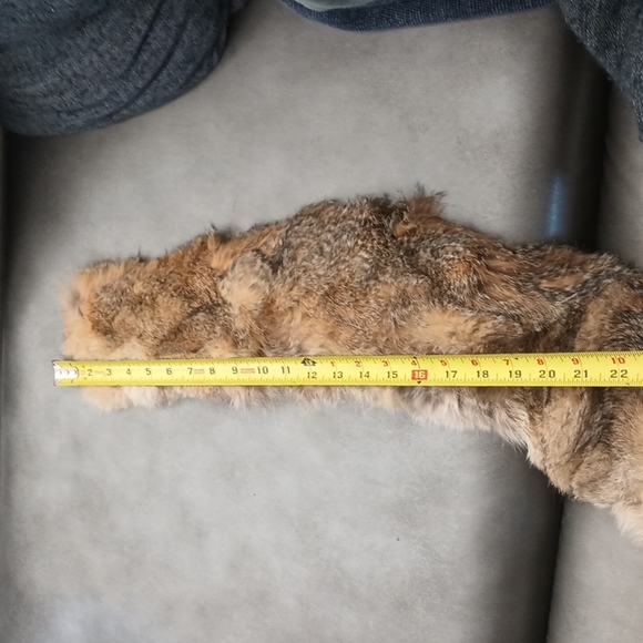 Vintage Winter Neck Scarf Fur - Picture 12 of 14